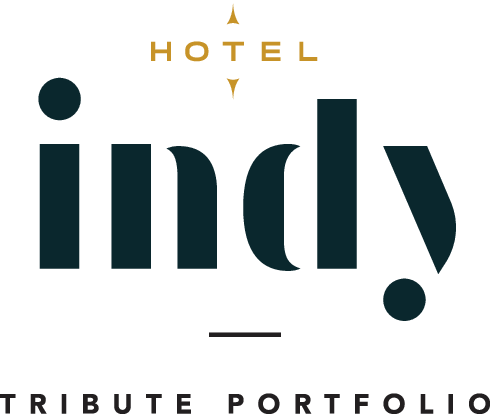 Hotel Indy logo.