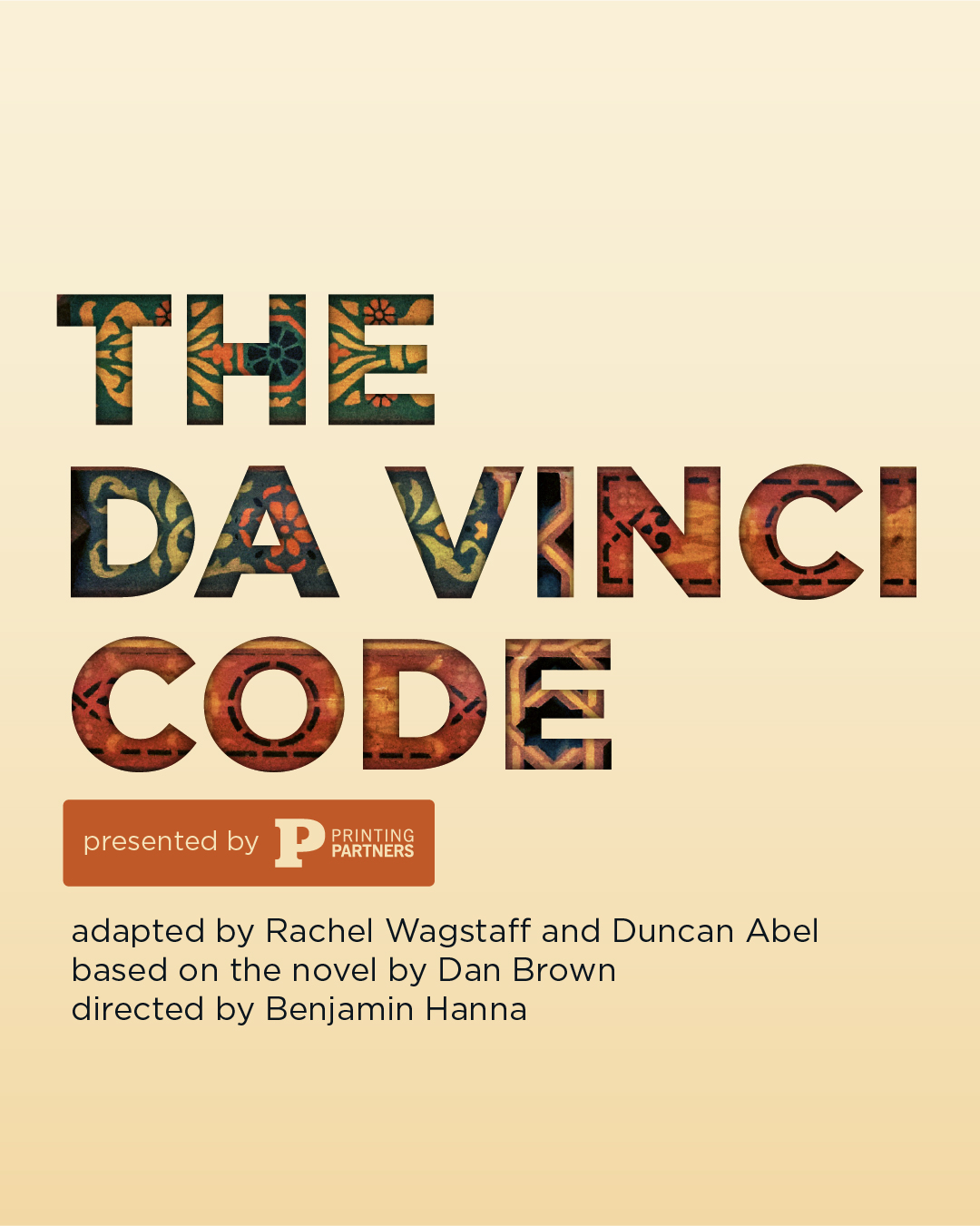 The Da Vinci Code presented by Printing Partners